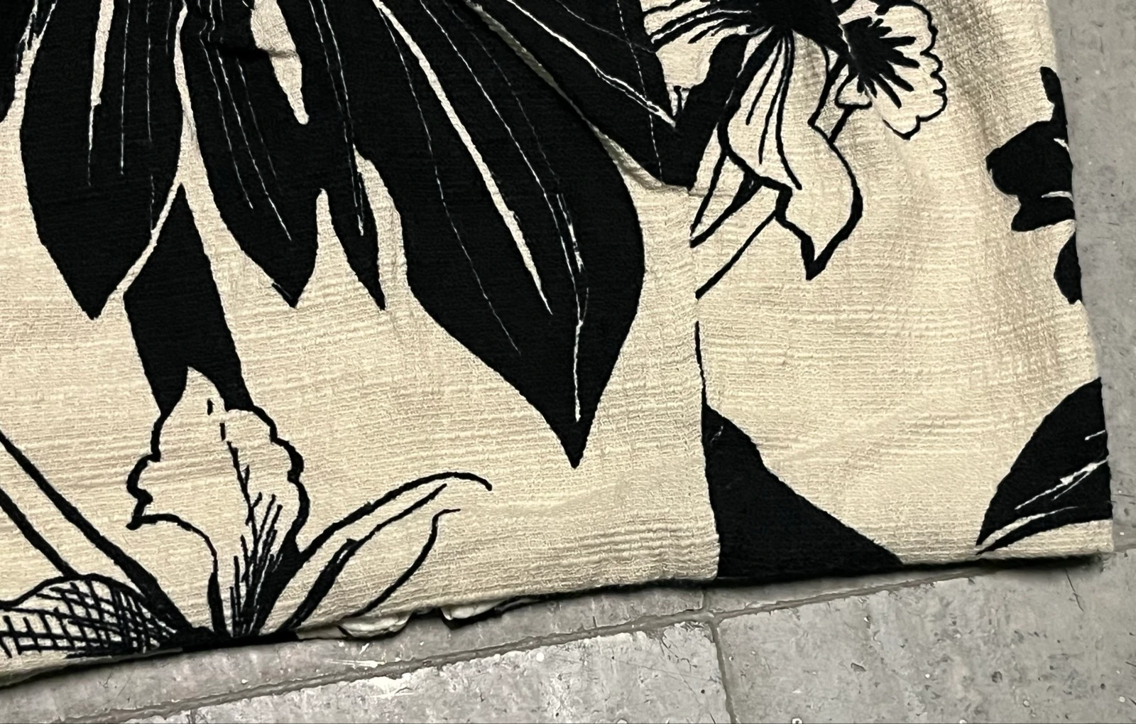 Black and white floral printed vest top – photo 9